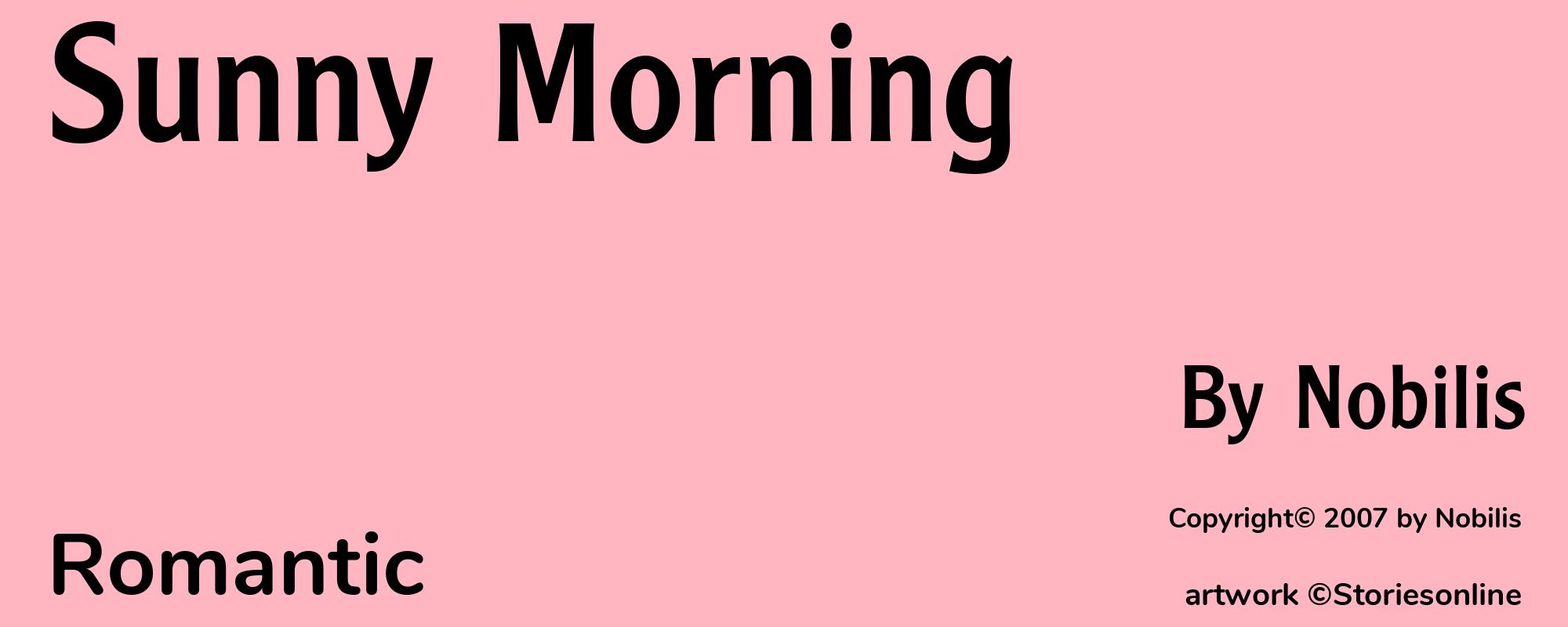 Sunny Morning - Cover