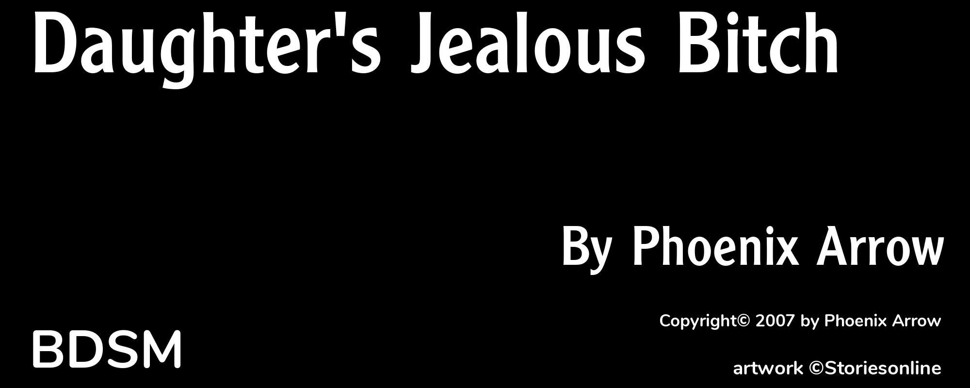 Daughter's Jealous Bitch - Cover
