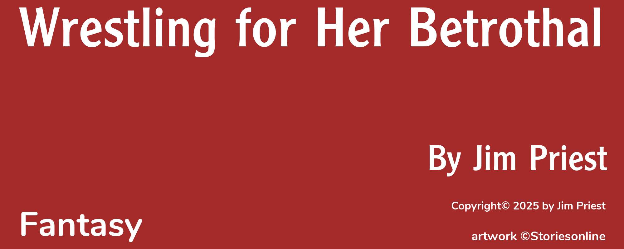 Wrestling for Her Betrothal - Cover