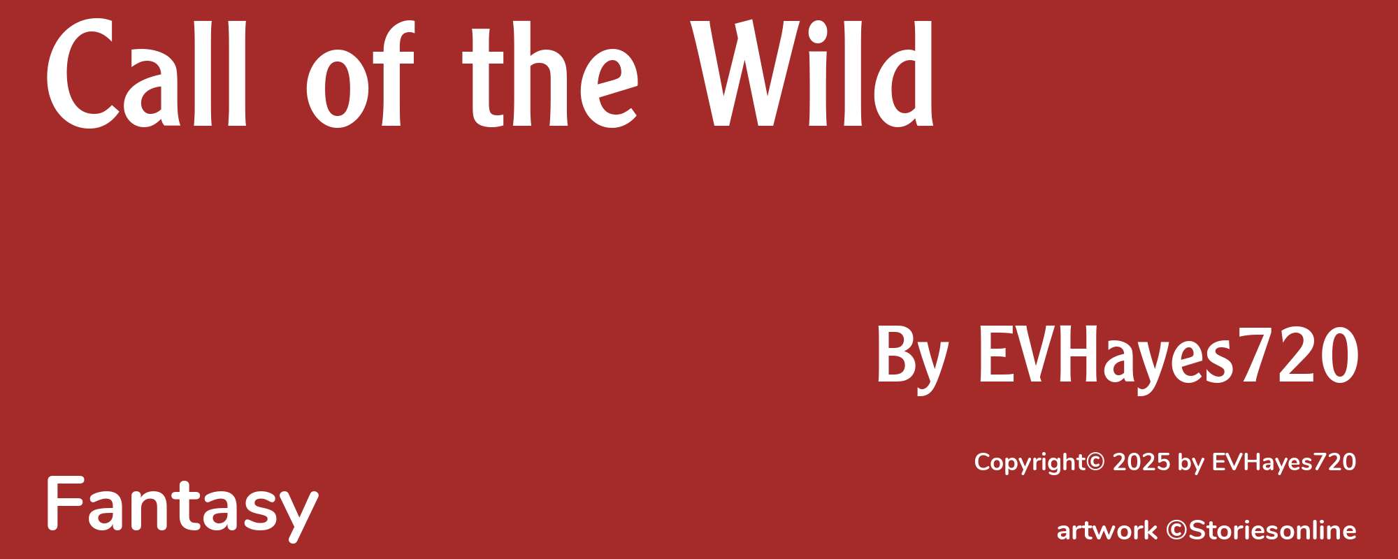 Call of the Wild - Cover