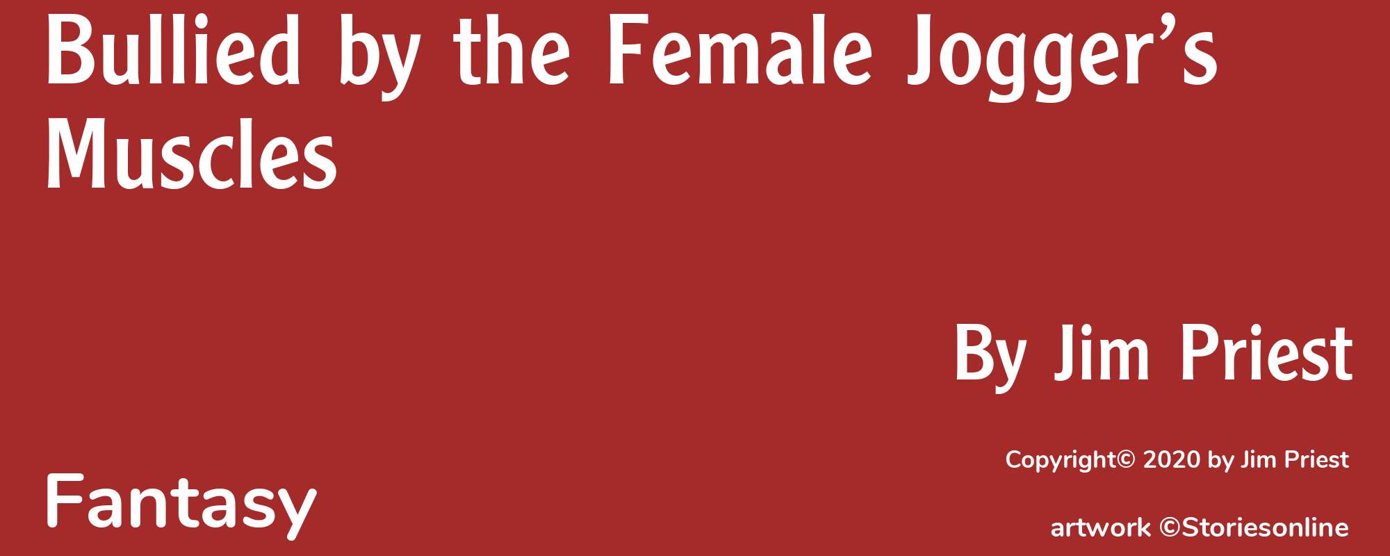 Bullied by the Female Jogger’s Muscles - Cover