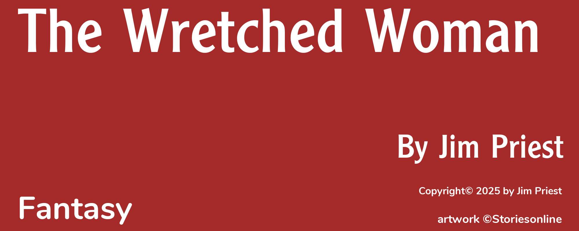 The Wretched Woman - Cover