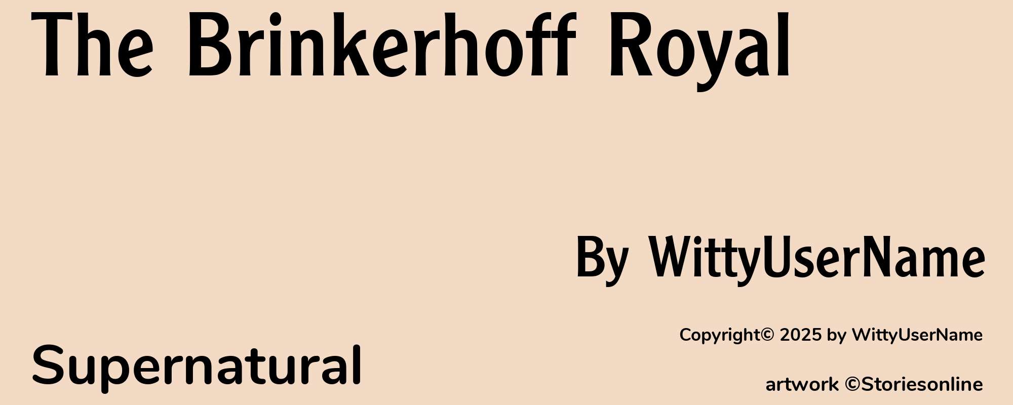 The Brinkerhoff Royal - Cover