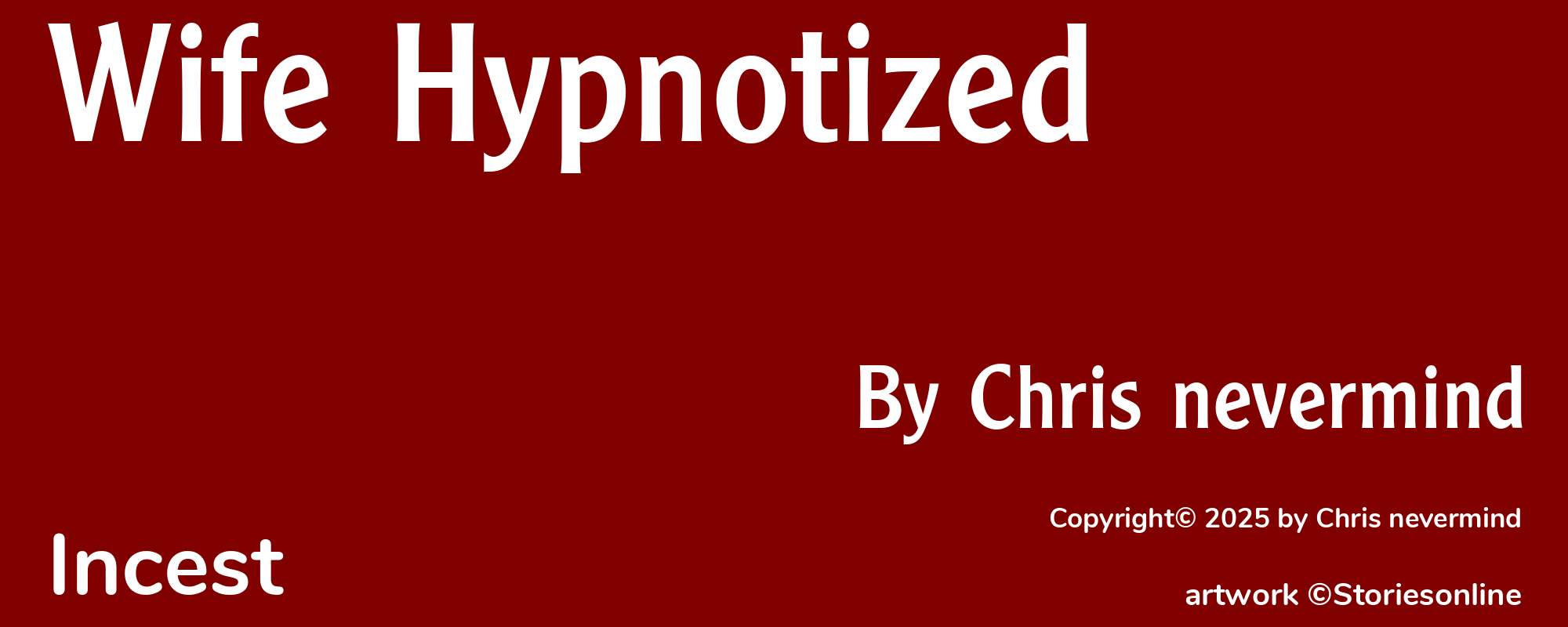 Wife Hypnotized - Cover
