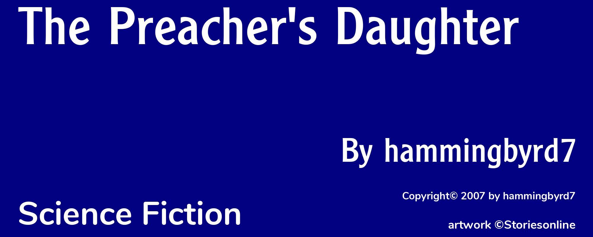 The Preacher's Daughter - Cover