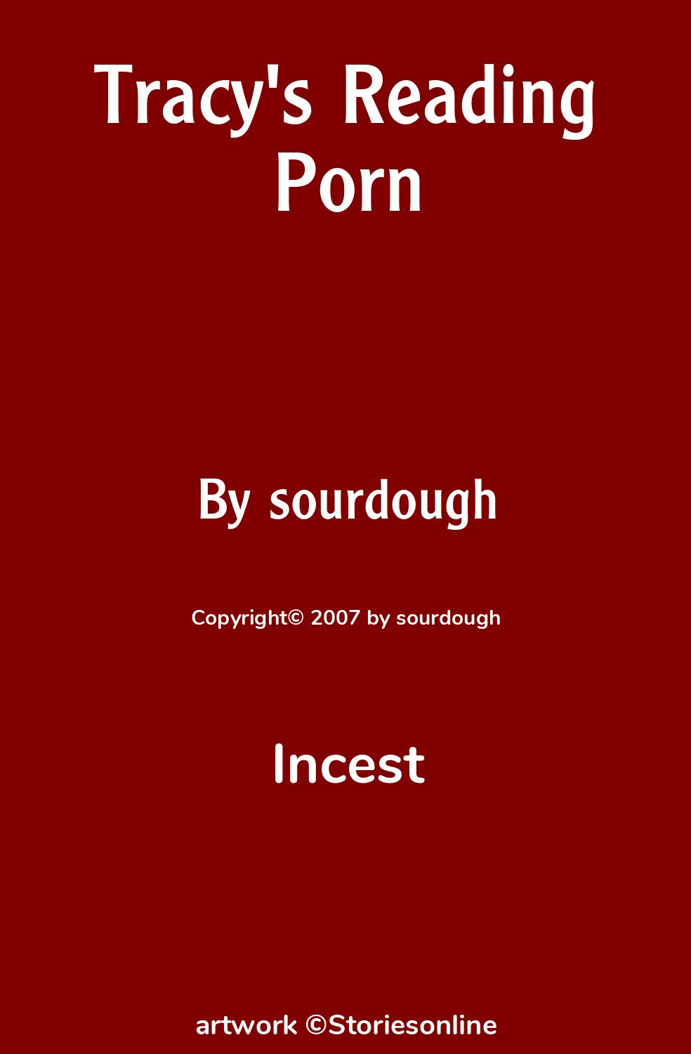 Tracys Reading Porn - Incest Sex Story