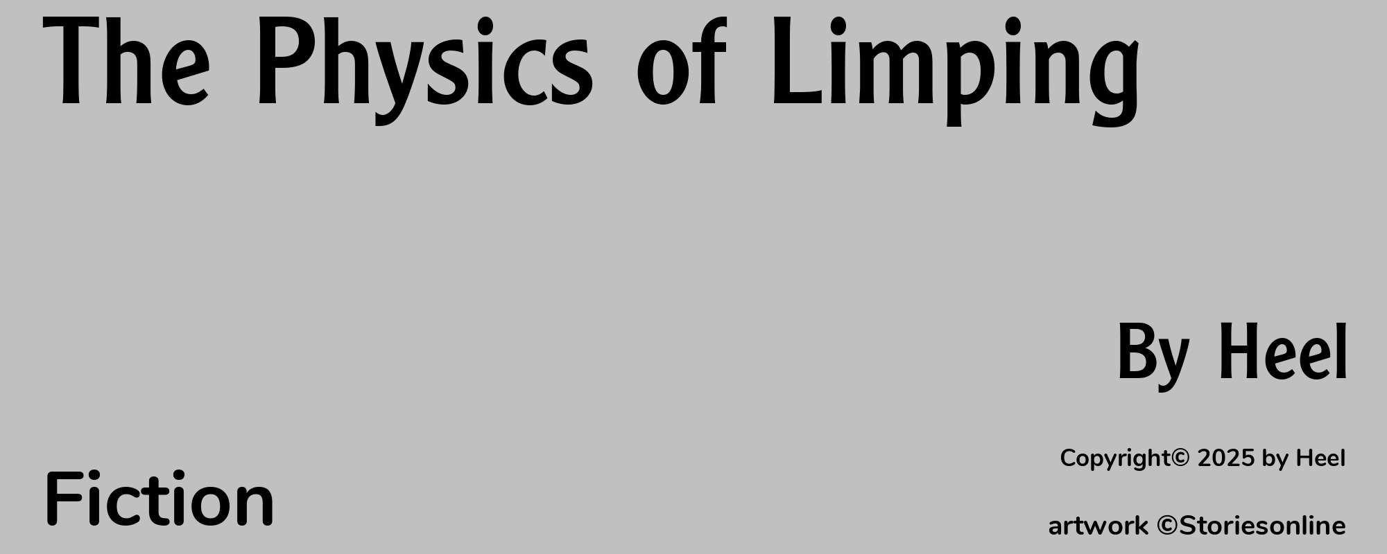 The Physics of Limping - Cover
