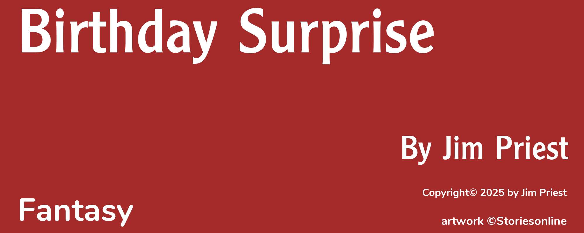 Birthday Surprise - Cover