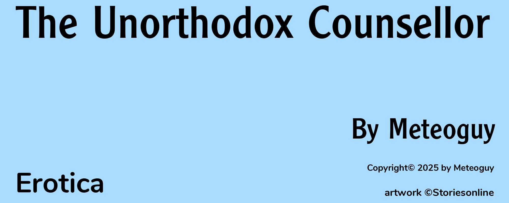 The Unorthodox Counsellor - Cover