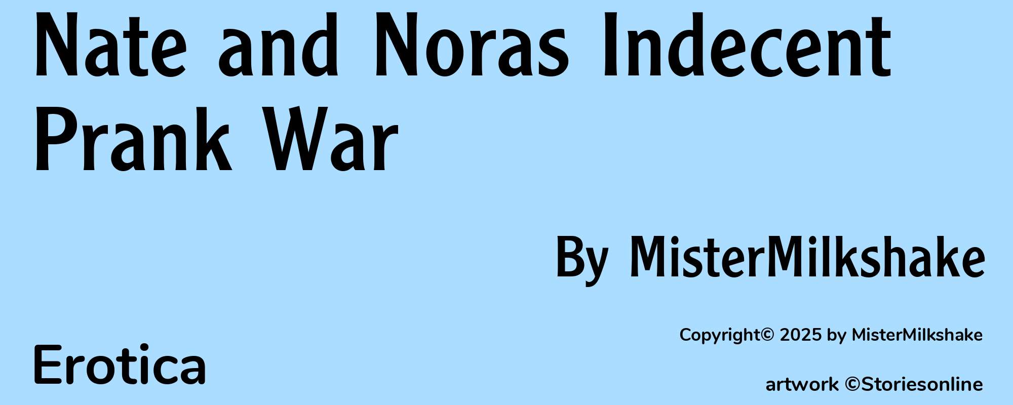 Nate and Noras Indecent Prank War - Cover