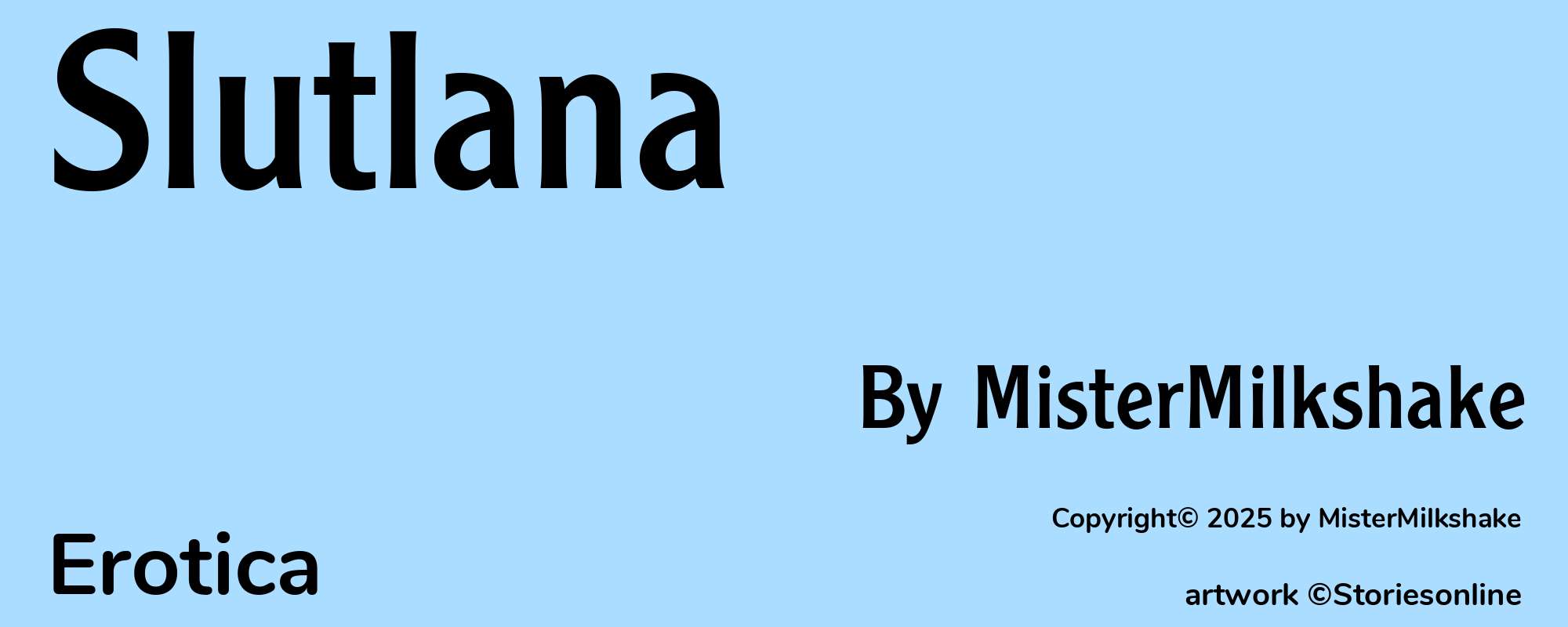 Slutlana - Cover