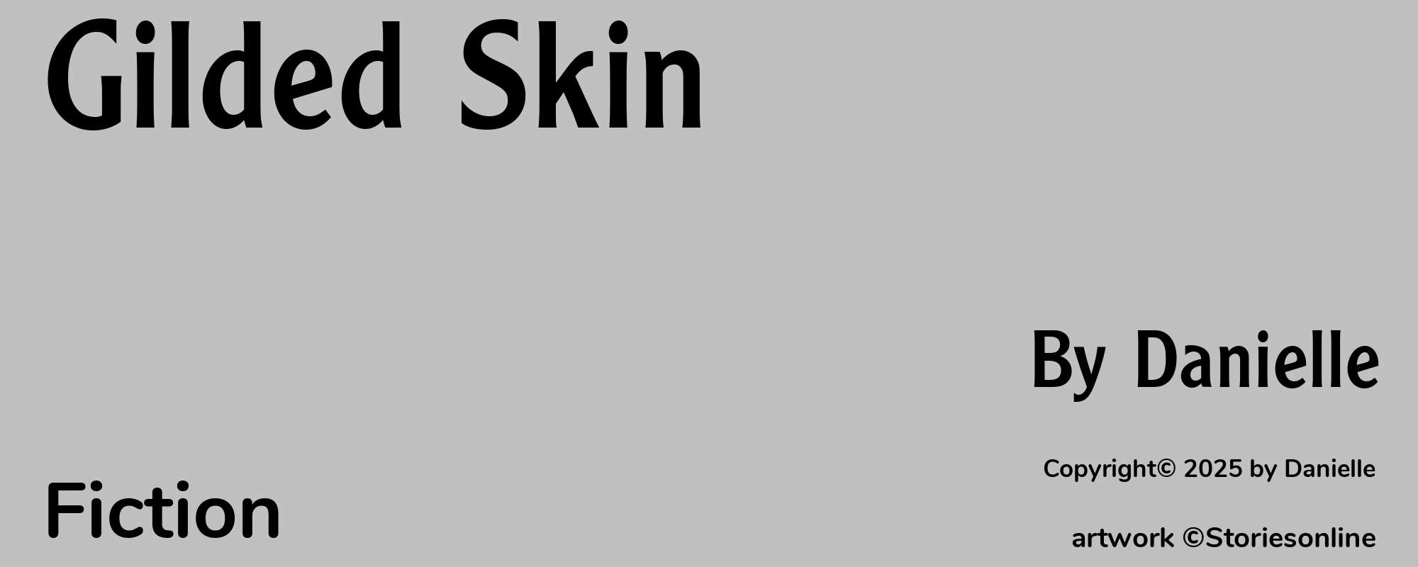 Gilded Skin - Cover