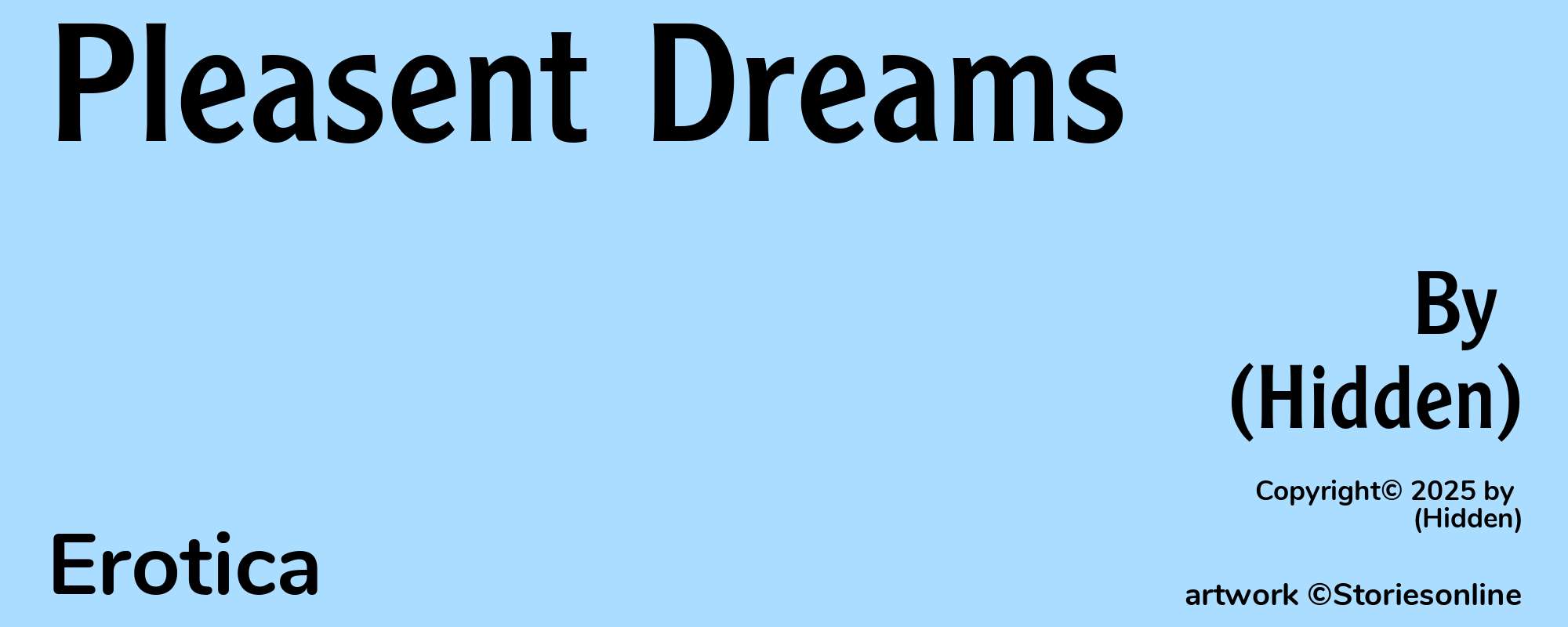 Pleasent Dreams - Cover