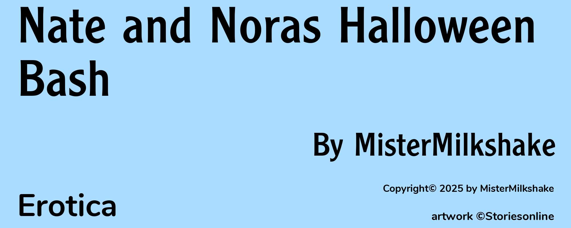 Nate and Noras Halloween Bash - Cover