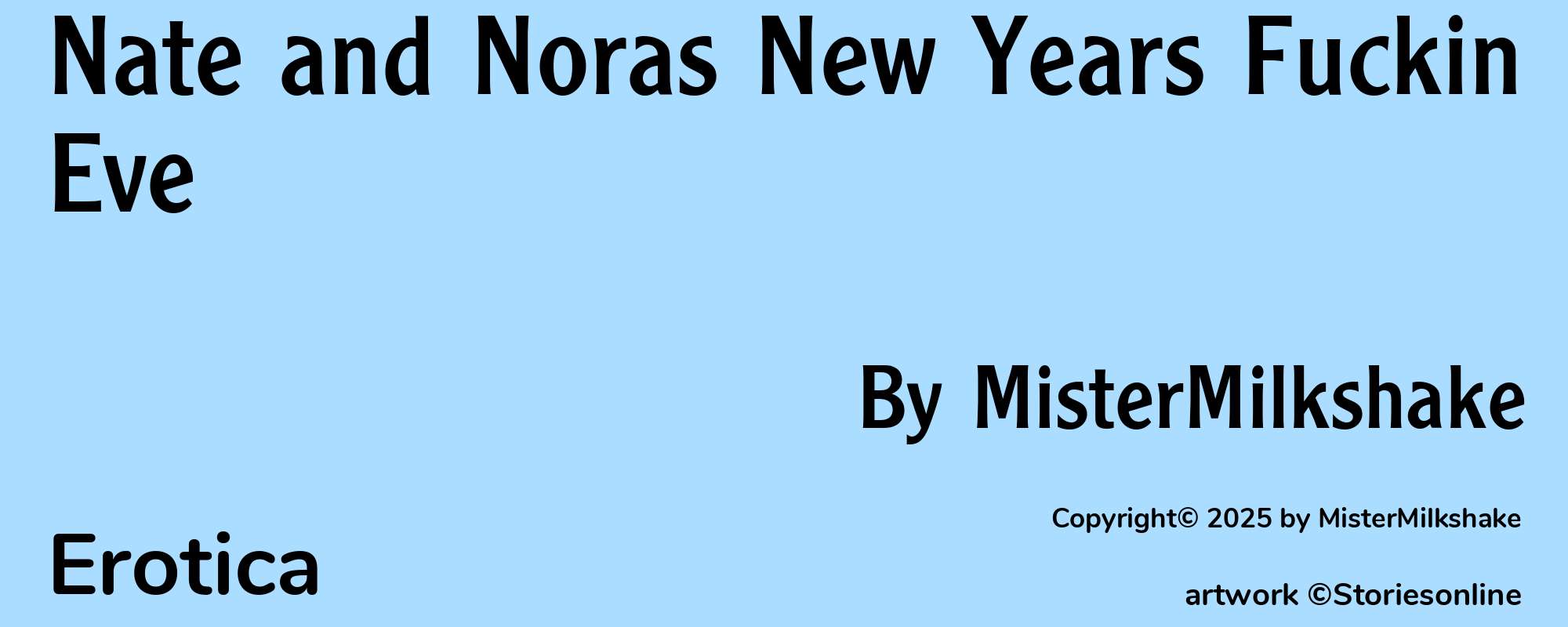 Nate and Noras New Years Fuckin Eve - Cover