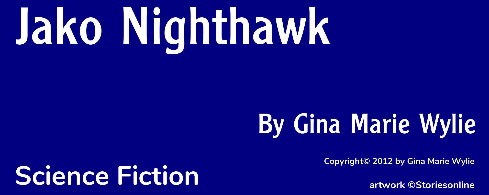 Jako Nighthawk - Cover