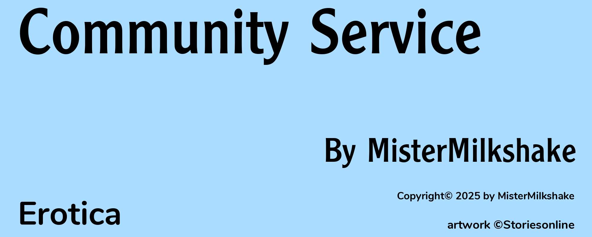 Community Service - Cover