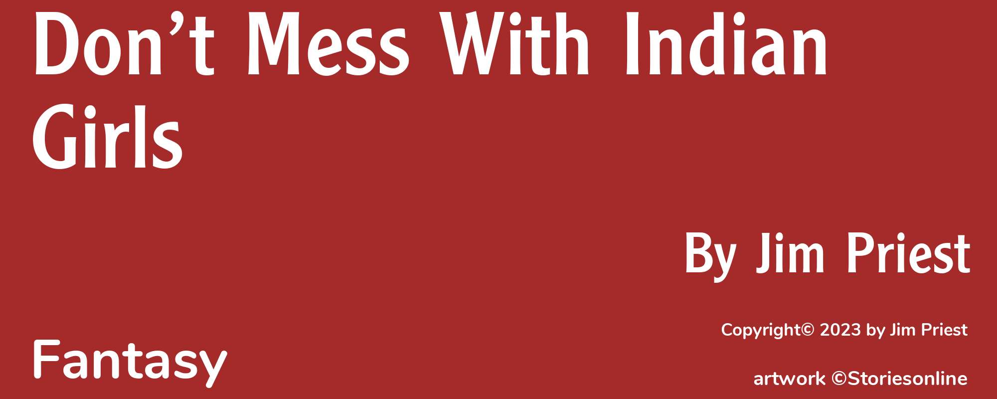 Don’t Mess With Indian Girls - Cover