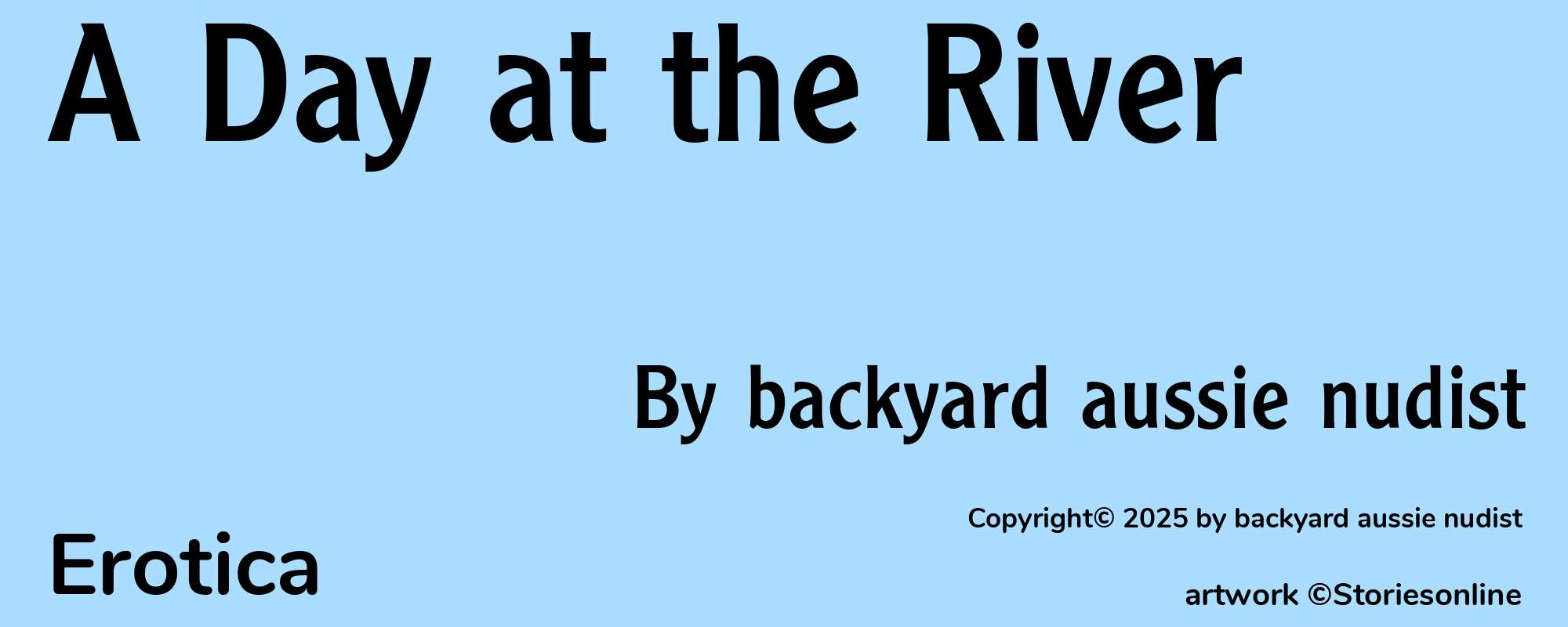 A Day at the River - Cover