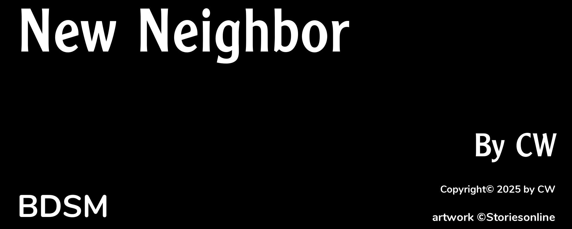 New Neighbor - Cover