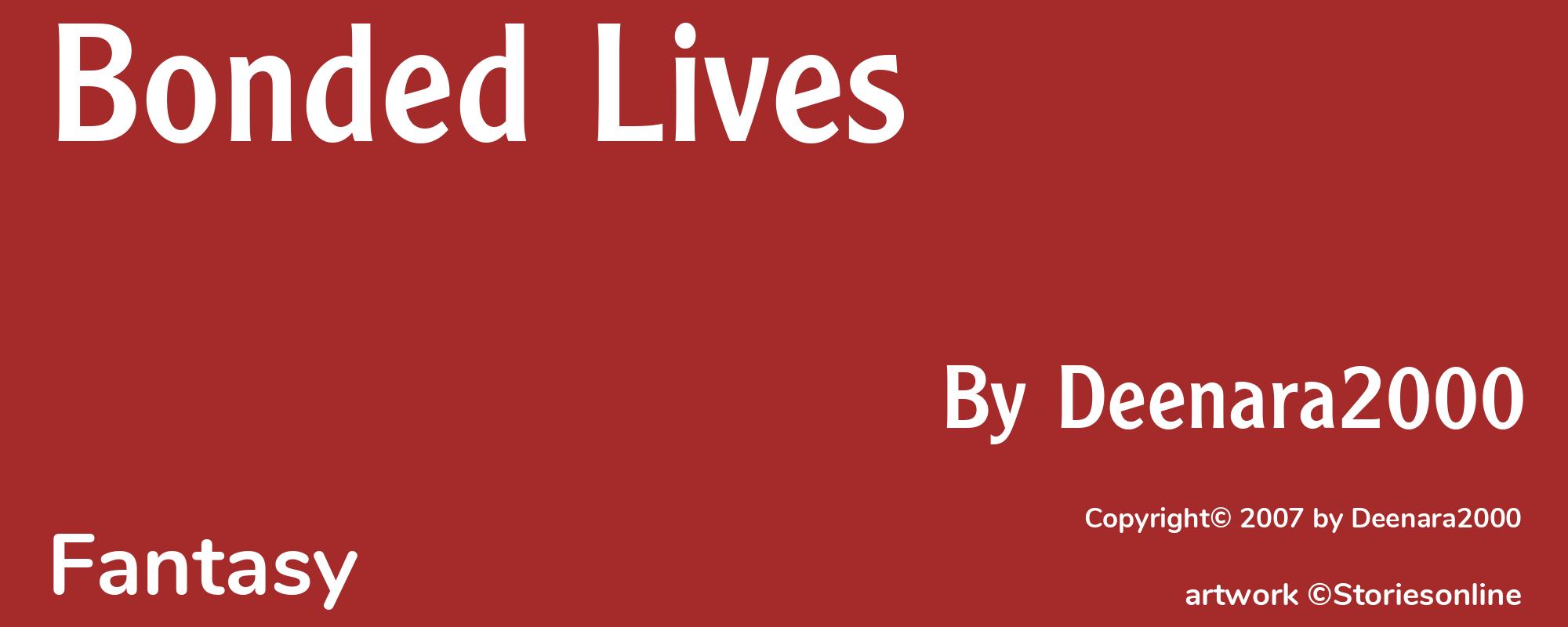 Bonded Lives - Cover