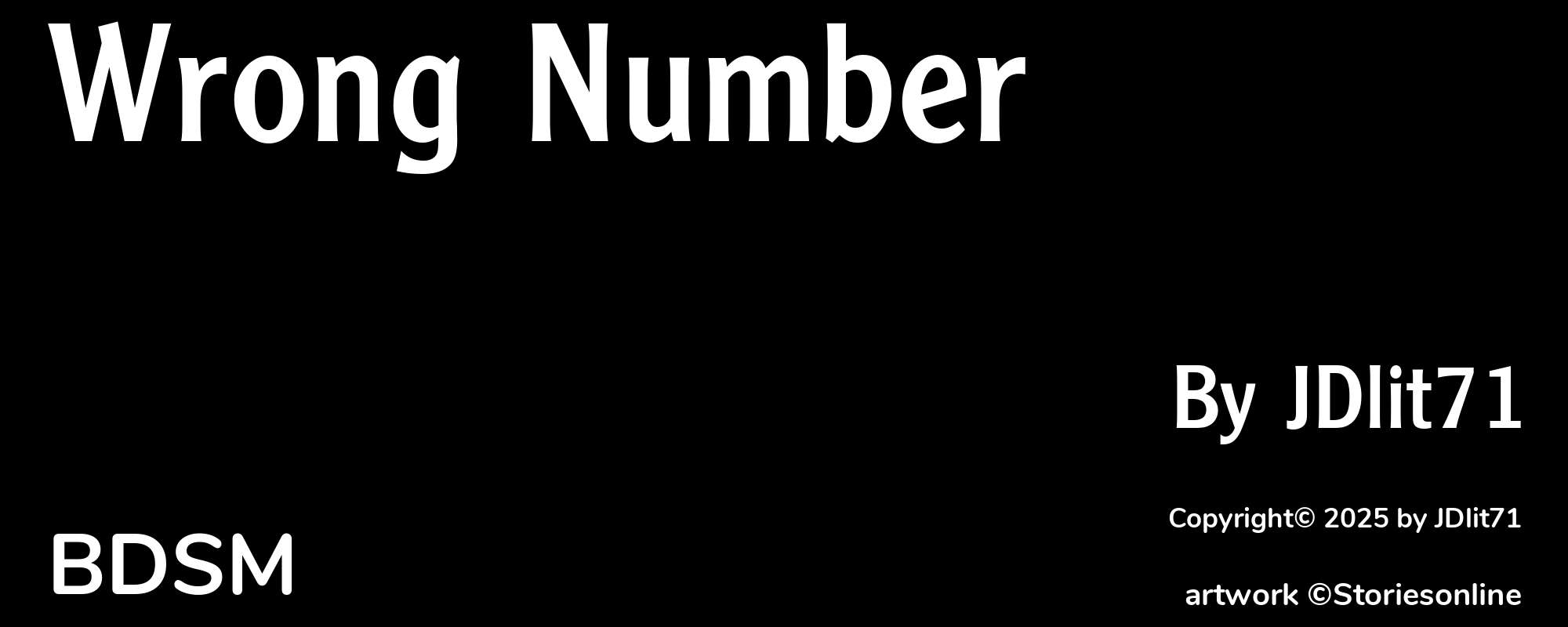 Wrong Number - Cover