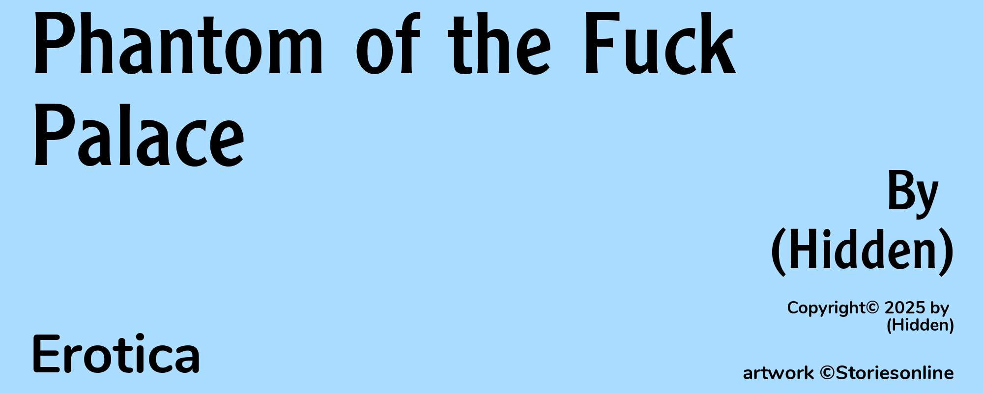 Phantom of the Fuck Palace - Cover