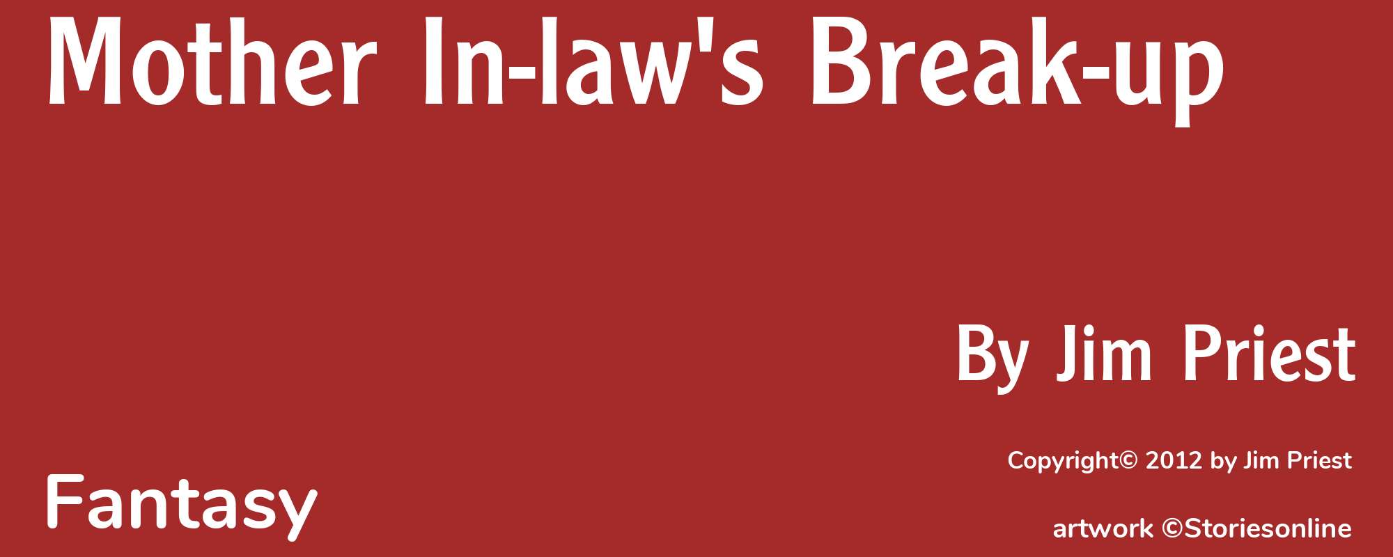 Mother In-law's Break-up - Cover