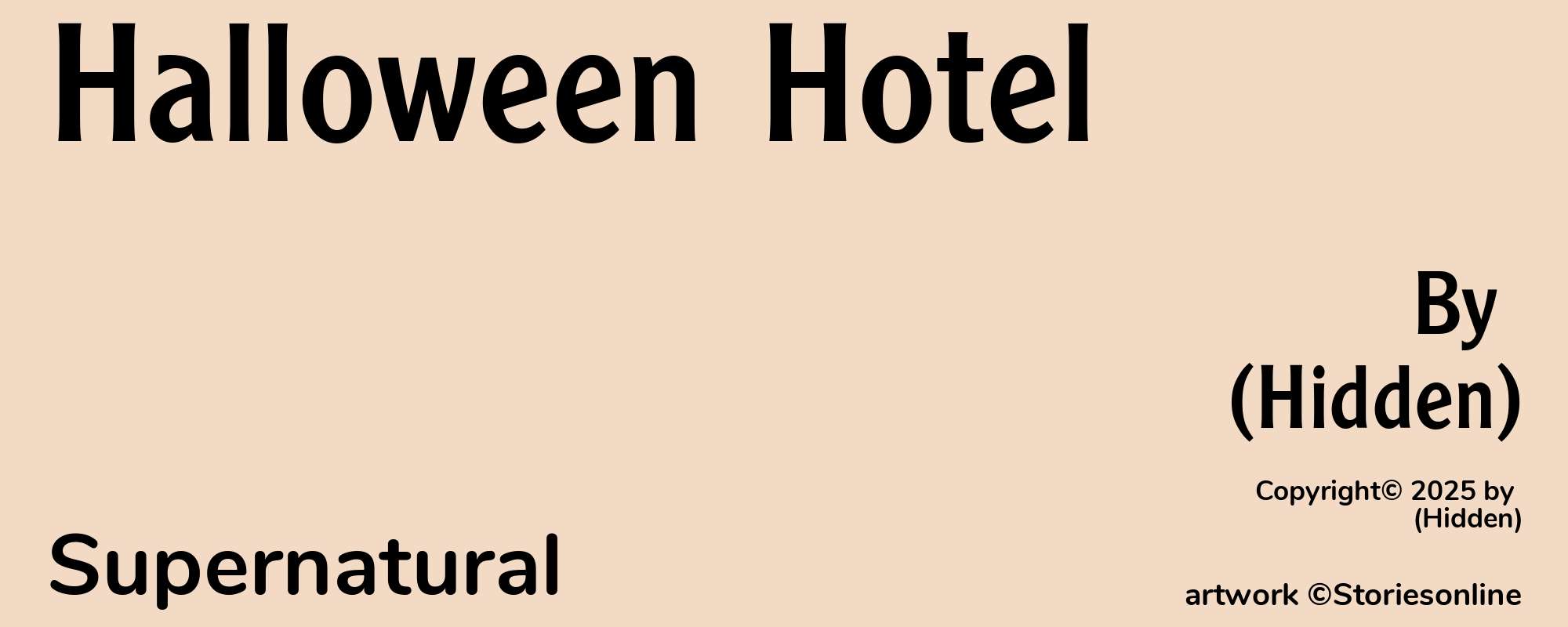 Halloween Hotel - Cover