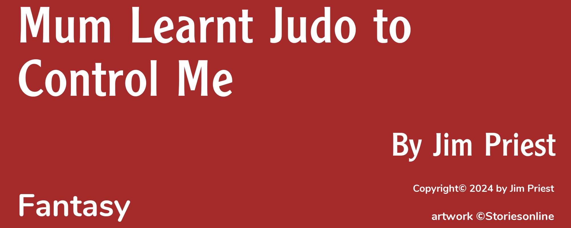 Mum Learnt Judo to Control Me - Cover