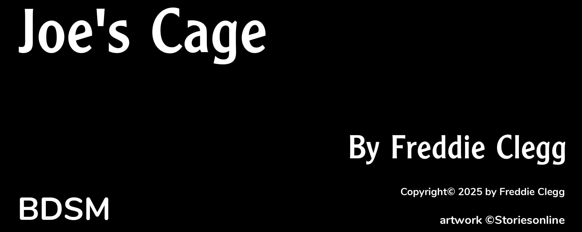 Joe's Cage - Cover