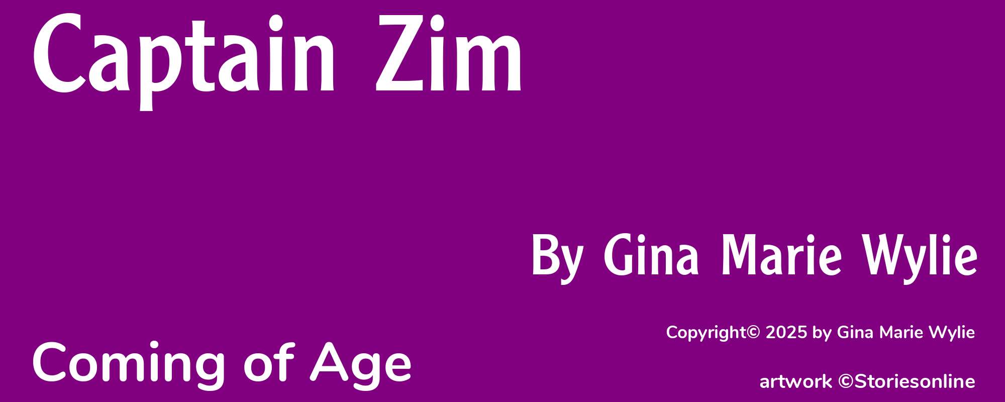 Captain Zim - Cover