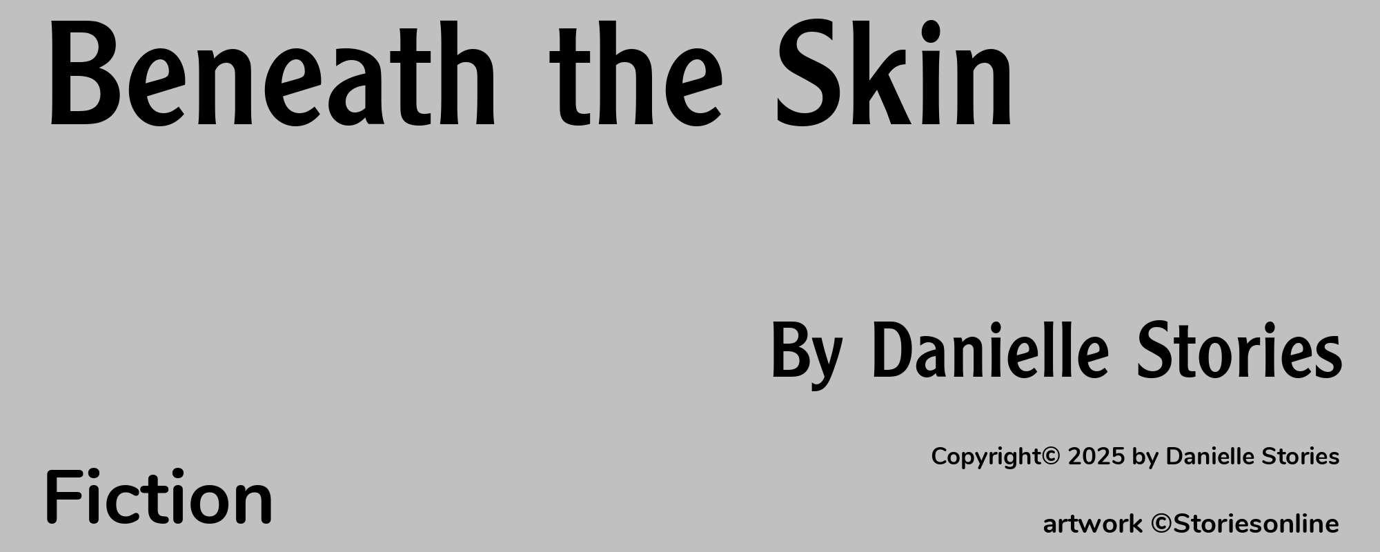 Beneath the Skin - Cover