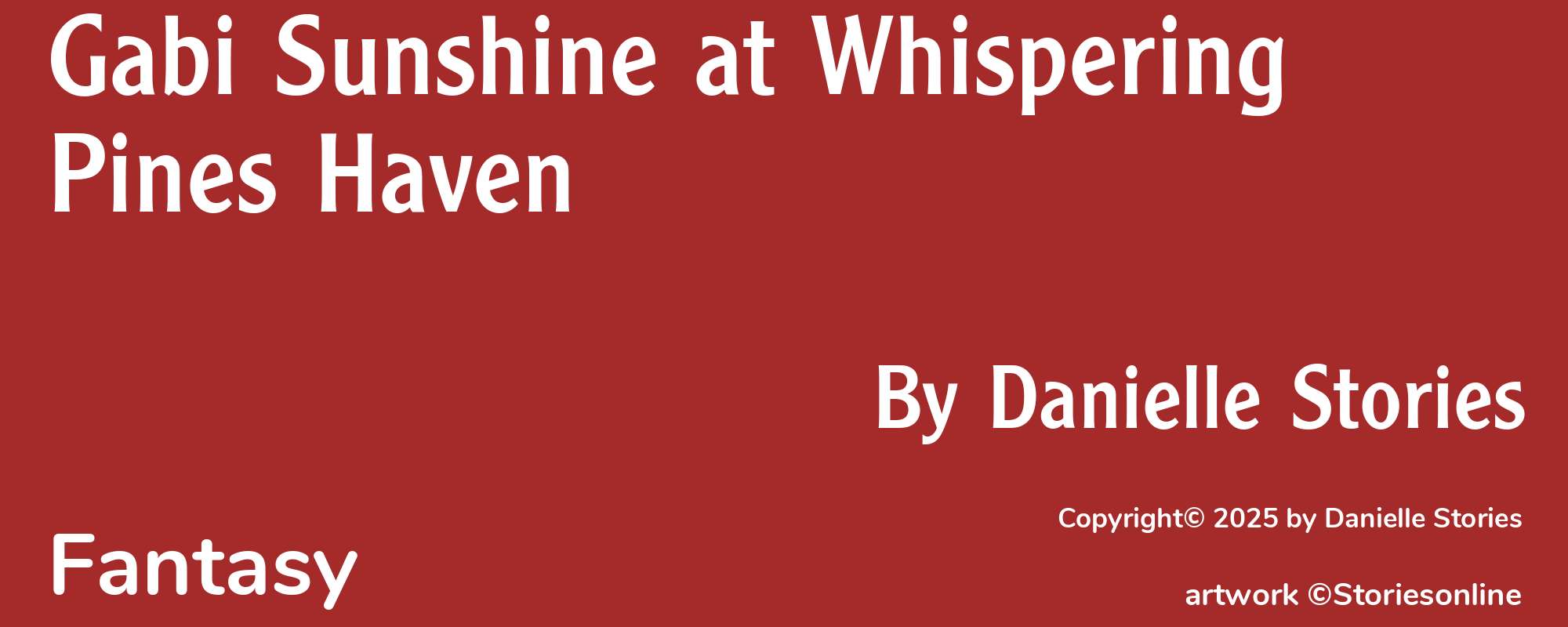 Gabi Sunshine at Whispering Pines Haven - Cover