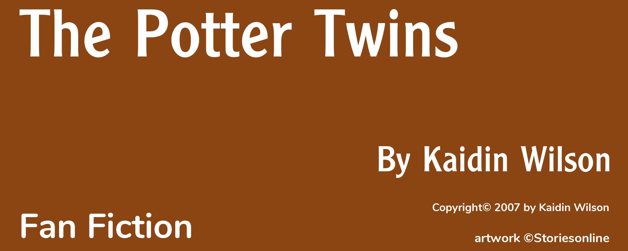 The Potter Twins - Cover