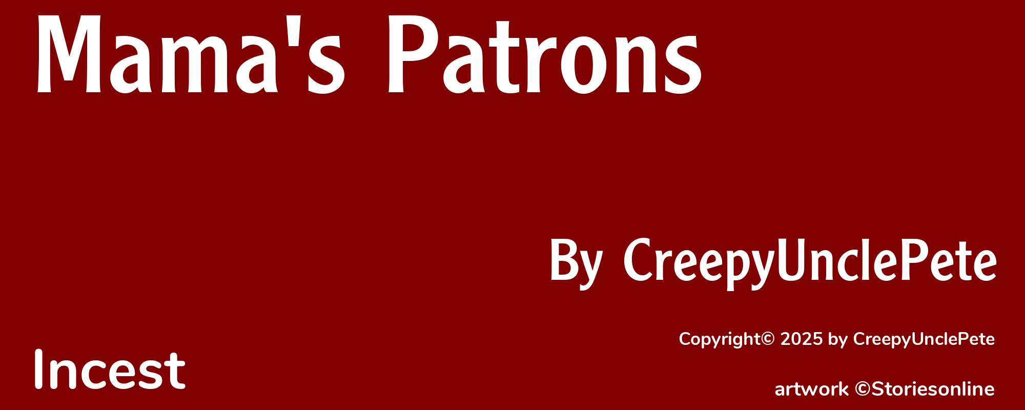 Mama's Patrons - Cover