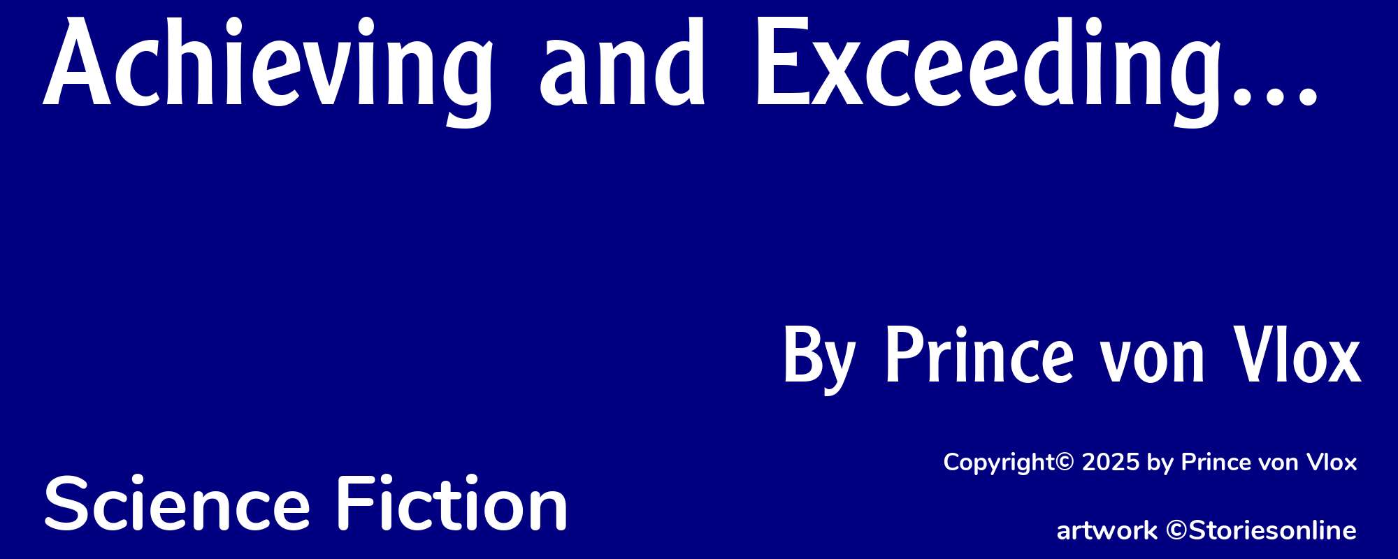 Achieving and Exceeding... - Cover