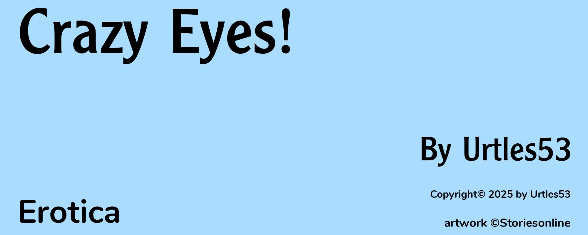Crazy Eyes! - Cover