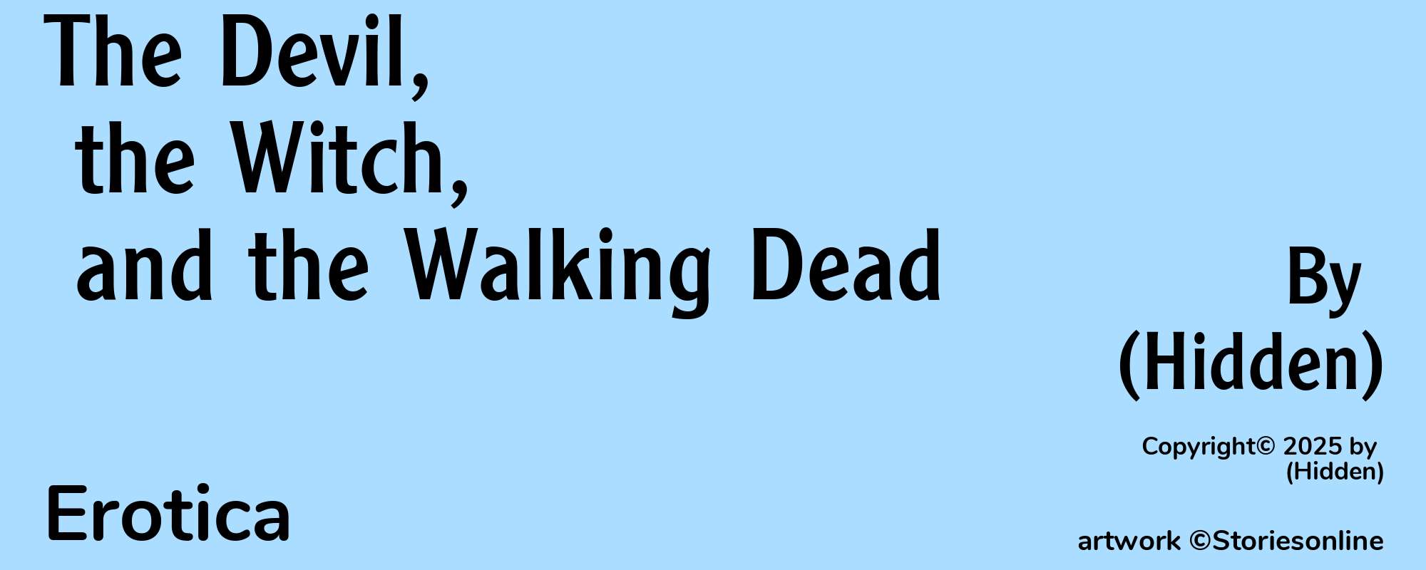 The Devil, the Witch, and the Walking Dead - Cover