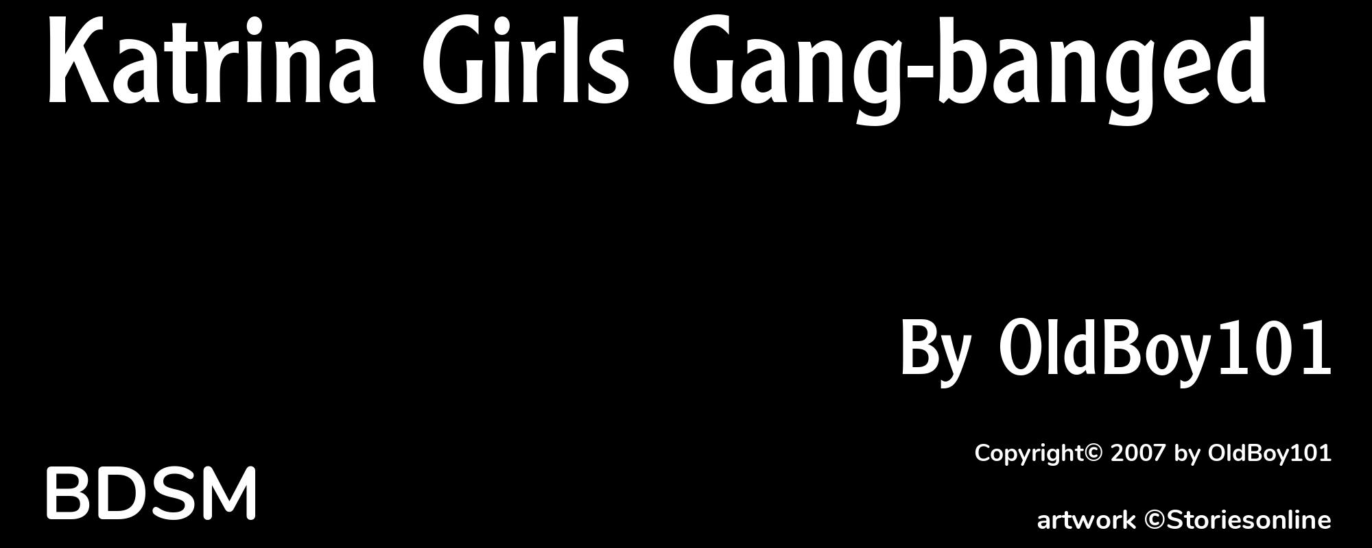 Katrina Girls Gang-banged - Cover
