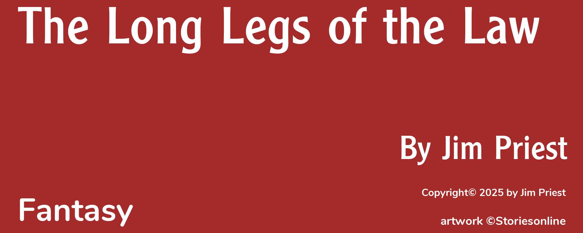 The Long Legs of the Law - Cover