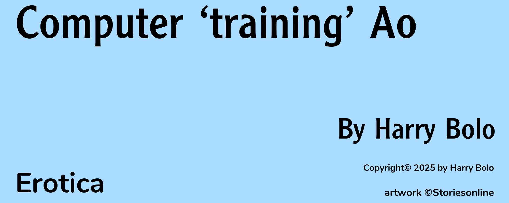 Computer 'Training' - Cover
