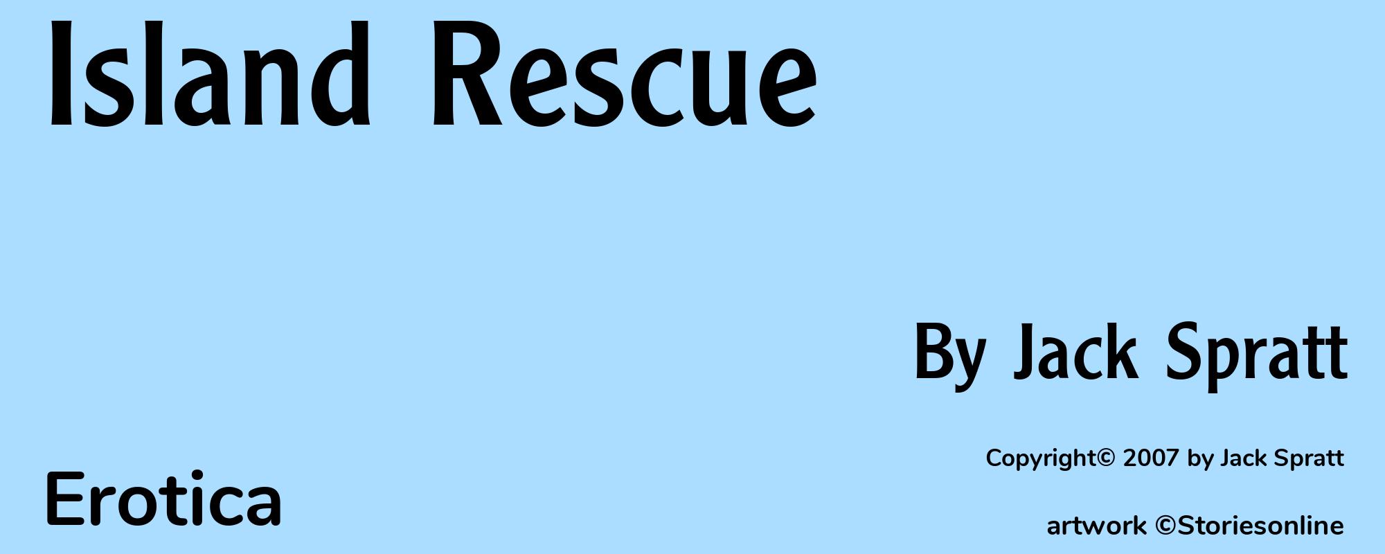 Island Rescue - Cover