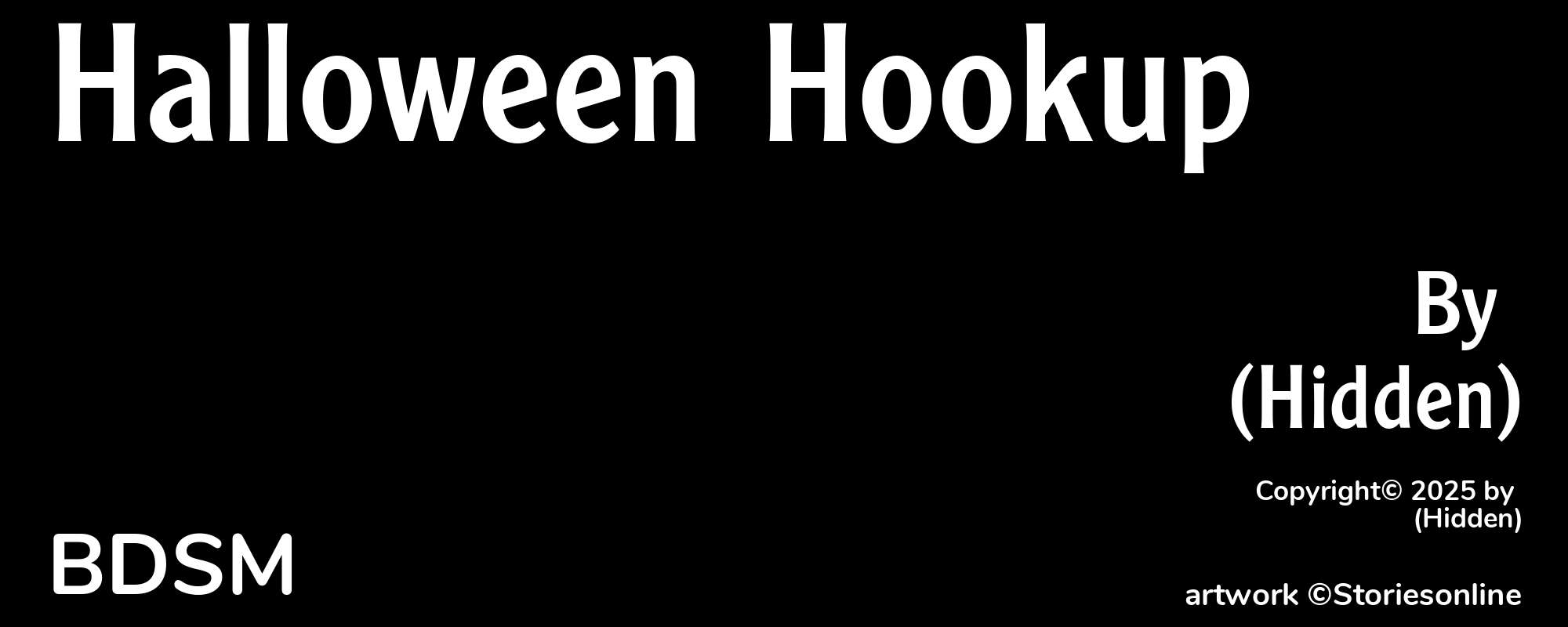 Halloween Hookup - Cover