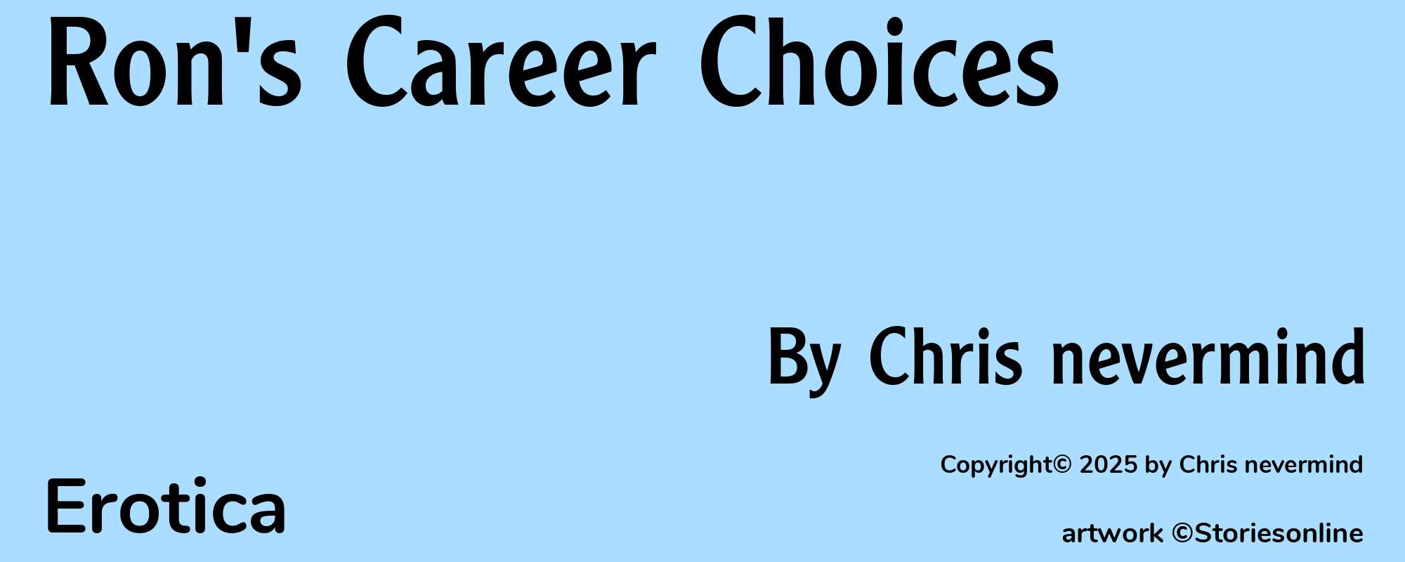 Ron's Career Choices - Cover