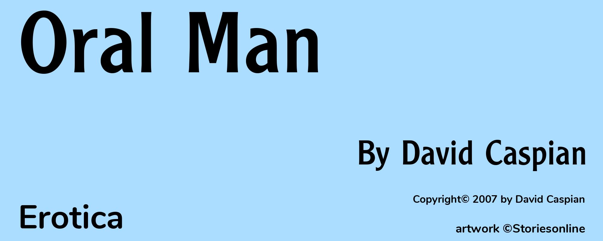 Oral Man - Cover