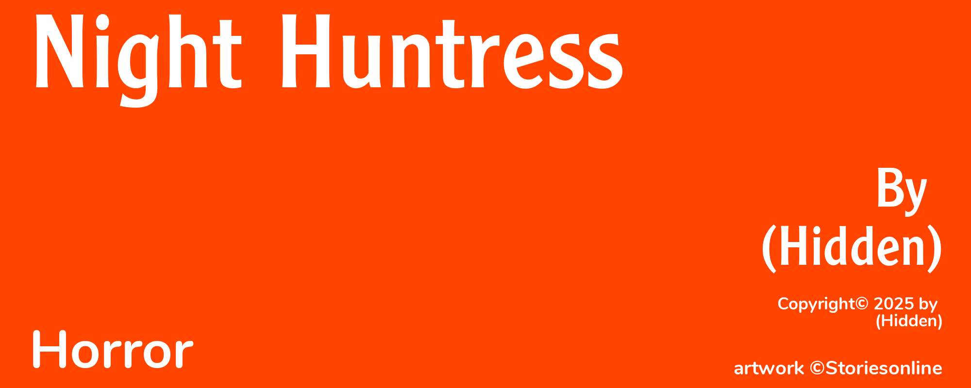 Night Huntress - Cover