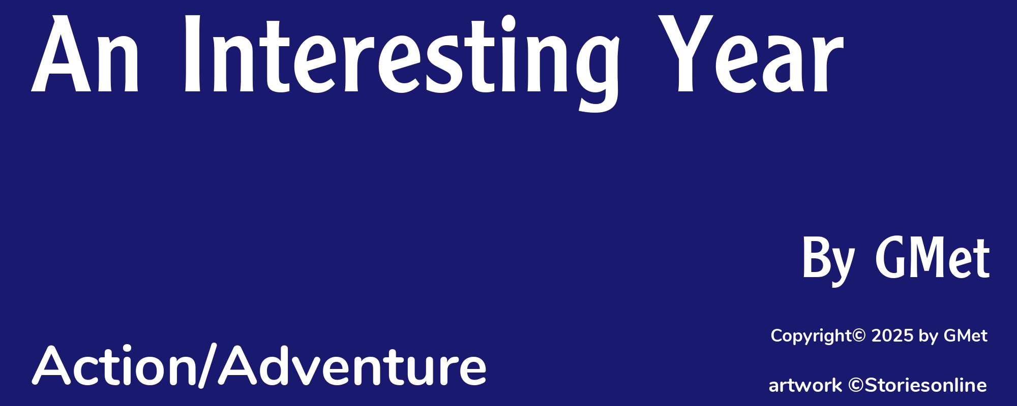 An Interesting Year - Cover