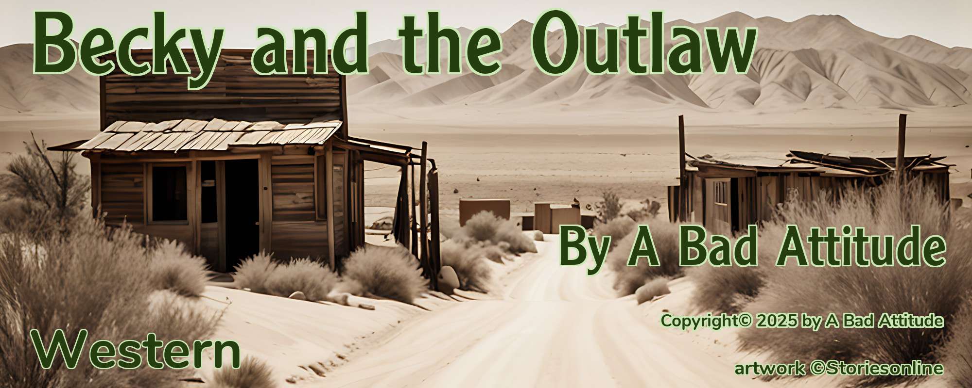 Becky and the Outlaw - Cover