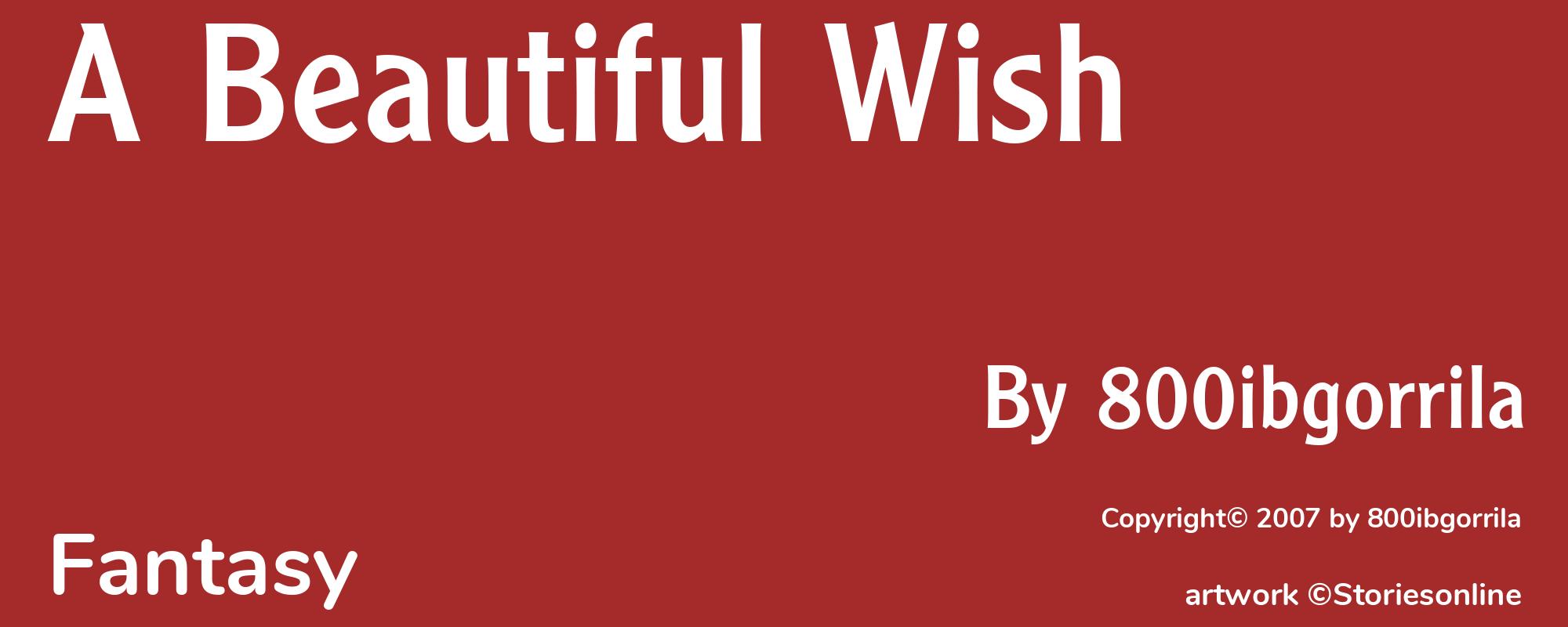 A Beautiful Wish - Cover